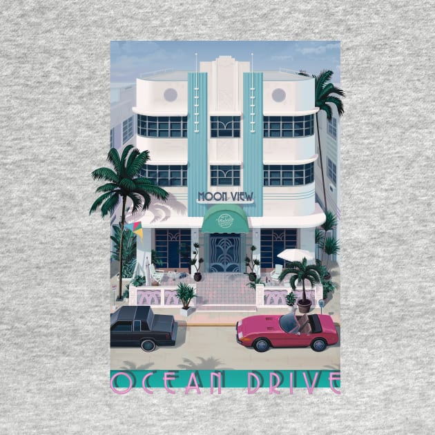 Ocean Drive Daylight by Mr.Melville